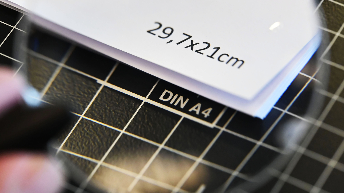 Warum ein DIN-A4-Blatt 29,7 mal 21 Zentimeter groß ist | Luxemburger Wort